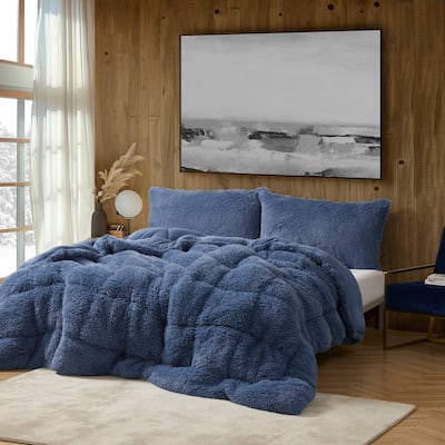 Alaskan Winters - Coma Inducer® Oversized Comforter - Riverside Blue