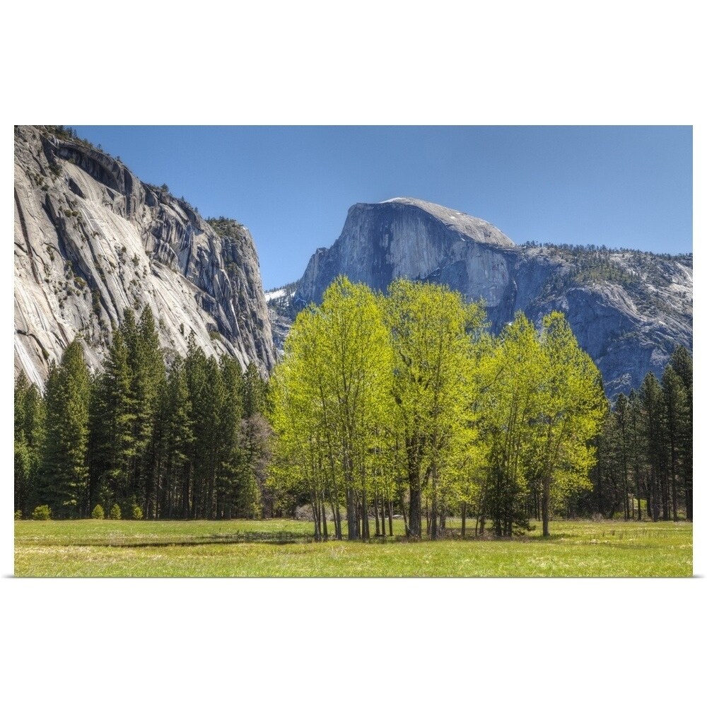 Shop View Of Half Dome In Yosemite Valley Yosemite National Park California Usa Poster Print Overstock 16467582