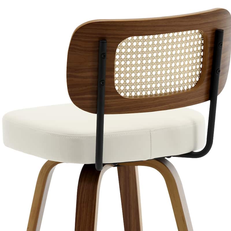 26"/29" Swivel Bar Stools/ Counter Stools with Bentwood Legs