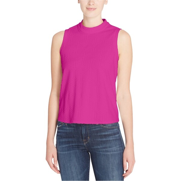 Catherine Malandrino Womens Textured Knit Blouse