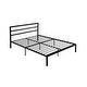 preview thumbnail 3 of 6, Queen Metal Bed Frame with Headboard and Under-Bed Storage, Sturdy Steel Structure for Maximum Support