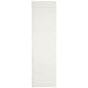 preview thumbnail 59 of 202, SAFAVIEH Laguna Shag Verdiana Solid Color 2-inch Thick Rug. 2'3" x 10' Runner - White
