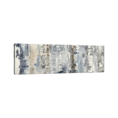 iCanvas "Neutral Strata I" by Jennifer Goldberger Canvas Print