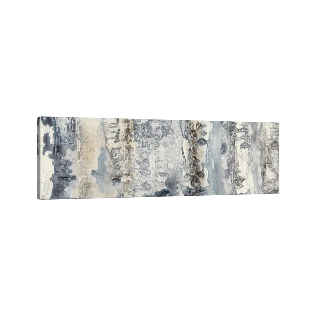 iCanvas "Neutral Strata I" by Jennifer Goldberger Canvas Print
