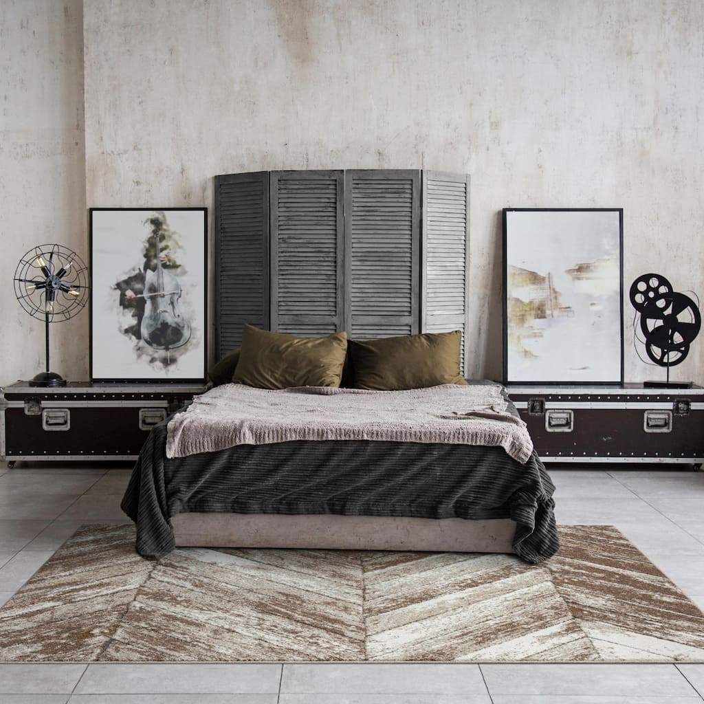 Luxe Weavers Moroccan Trellis Area Rug, Non-Shedding Carpet - 8' x 10'