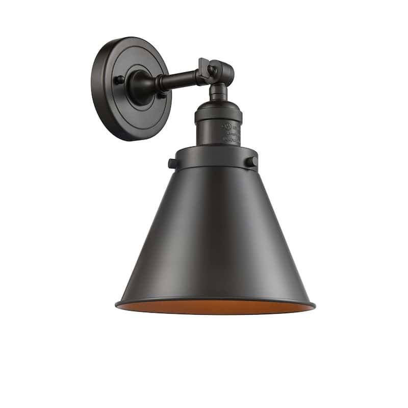 Innovations Lighting Appalachian Single Light 13" Tall Bathroom Sconce - Oil Rubbed Bronze