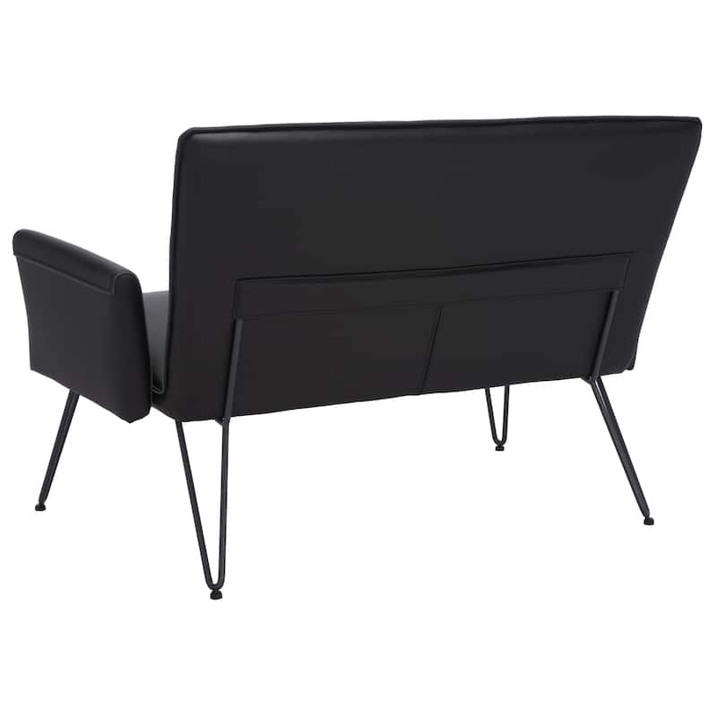 SAFAVIEH Michelina Mid-Century Modern Settee. - 52" W x 29" D x 33" H - 52Wx28Dx33H