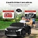 preview thumbnail 4 of 4, Kids Ride Lexus LC500 Licensed Remote Control Electric Vehicle-Black