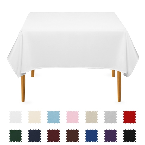 54 x 54" Square Premium Tablecloth by Lann's Linens. Opens flyout.