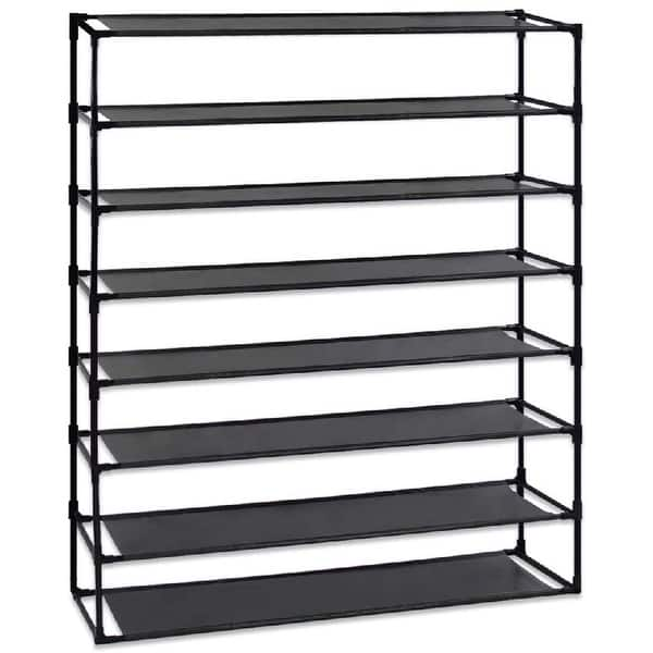 8 Tier Shoe Rack Waterproof Fabric Shoe Organizer Tower Storage Shelf - Bed  Bath & Beyond - 31965943