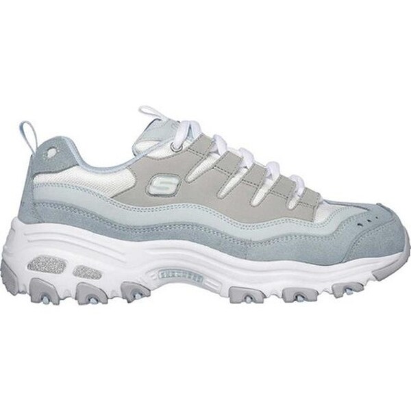 skechers d lites womens grey