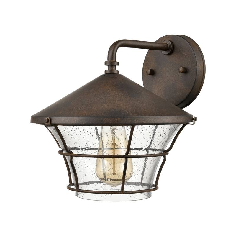 Gavin 10'' High 1-Light Outdoor Sconce - Hazelnut Bronze - 10 inch Tall