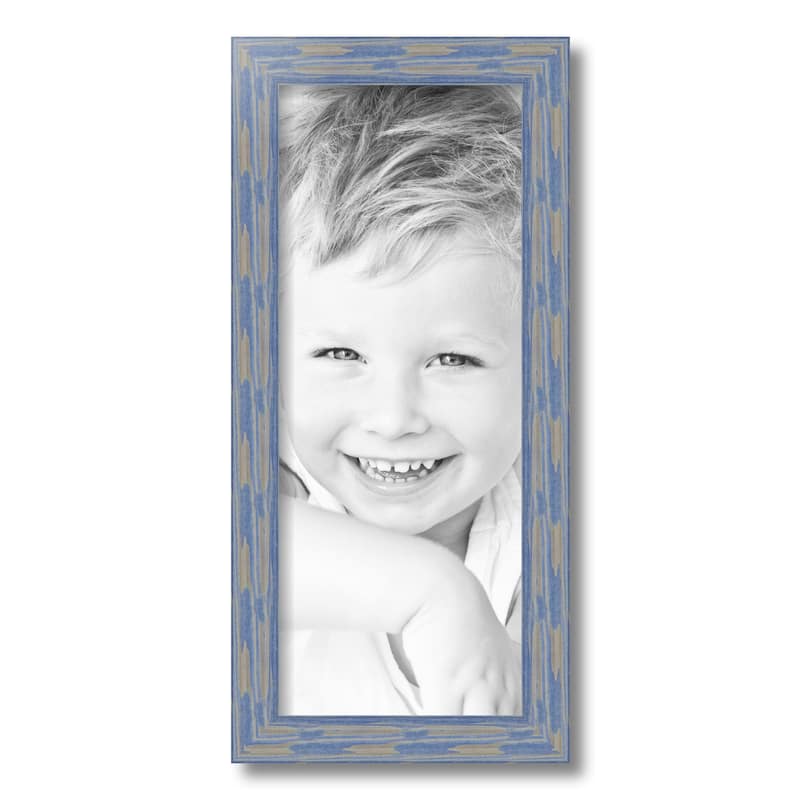 ArtToFrames Rustic Waves 8x20 Inch Picture Frame, 1.50 Inch Wood Poster Frame Available in Multiple Colors (56673-8x20)