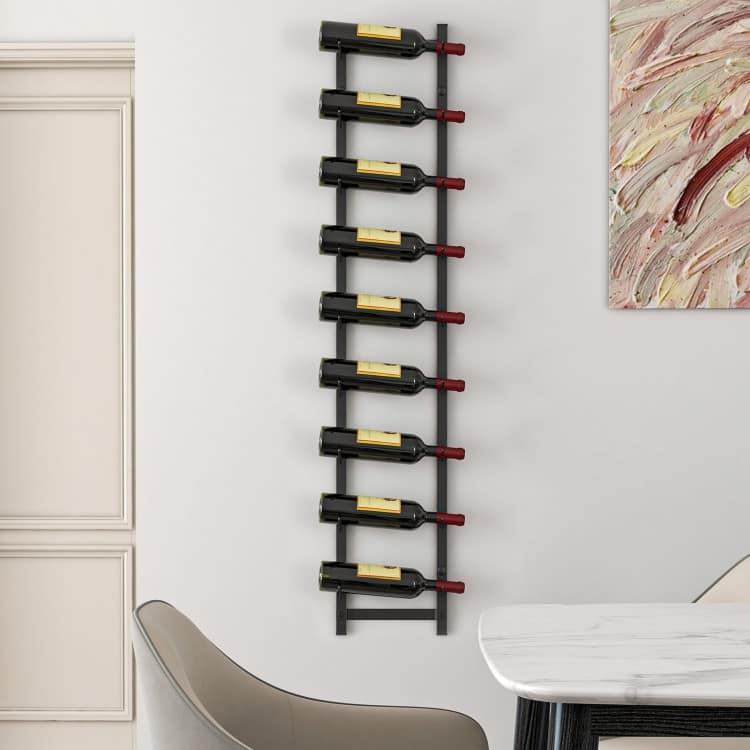 Bottle Rustproof Wall-Mounted Wine Rack