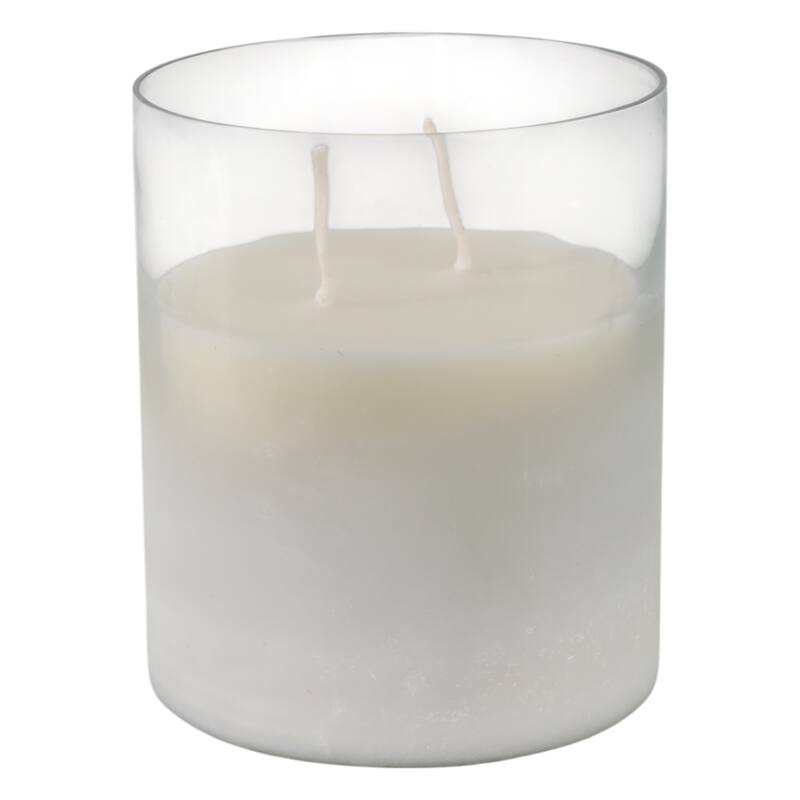 Indoor Candle Glass Wax Modern Decorative Accent Candle Sleek Design