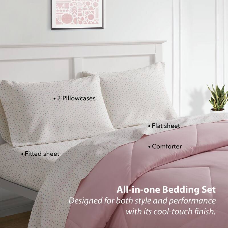 Cooling Technology 5-Piece Bed in a Bag - Full