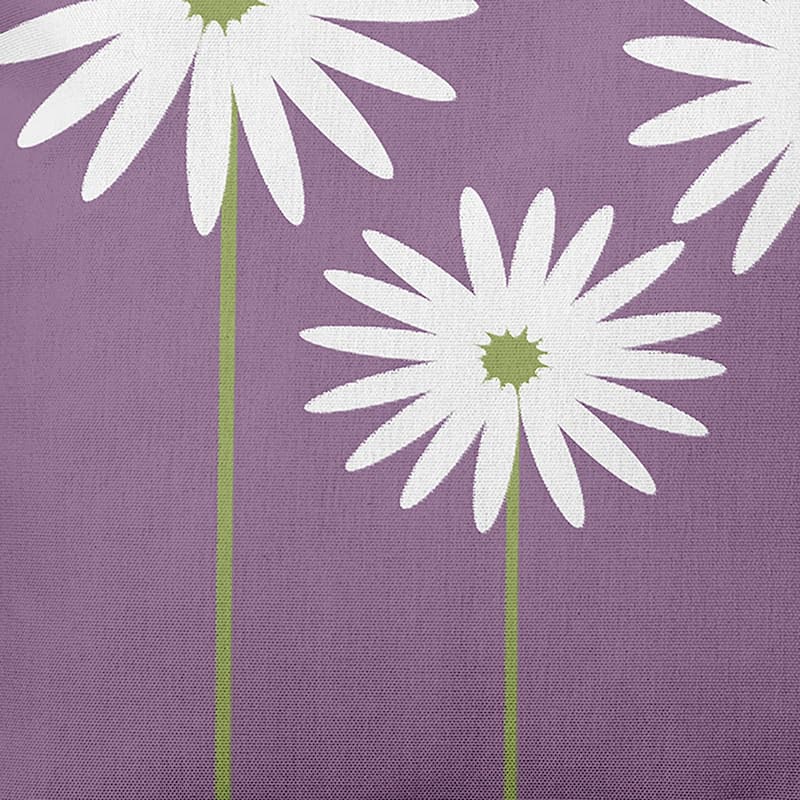 Floral Print 18 x 18-inch Outdoor Fabric Pillow