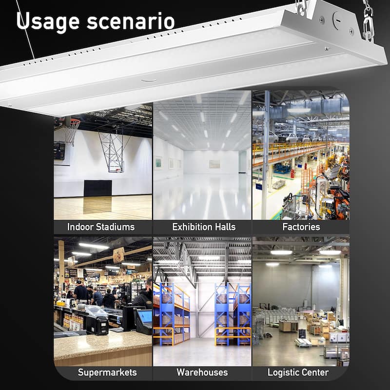 Industrial High Bay Light Wide Coverage Energy Efficient