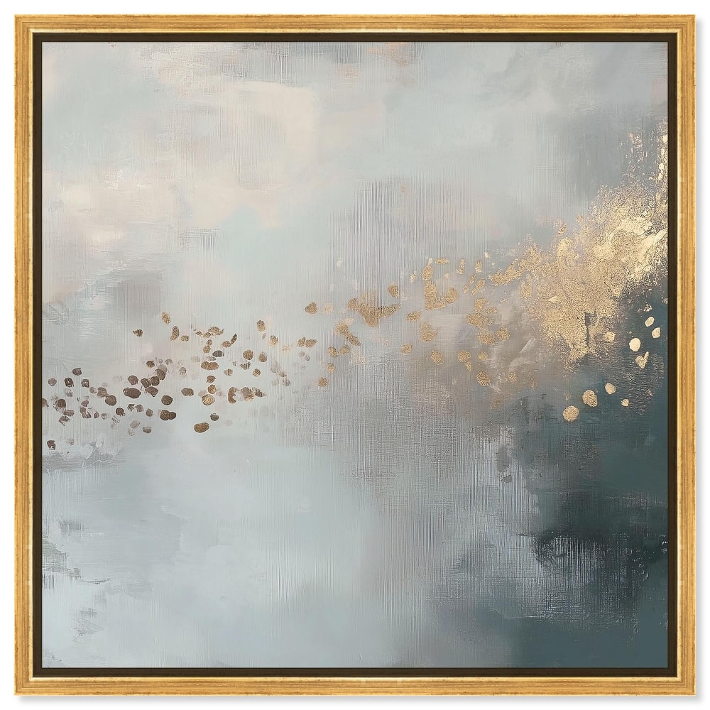 Silvered Hues and Gold I Canvas by Art Remedy