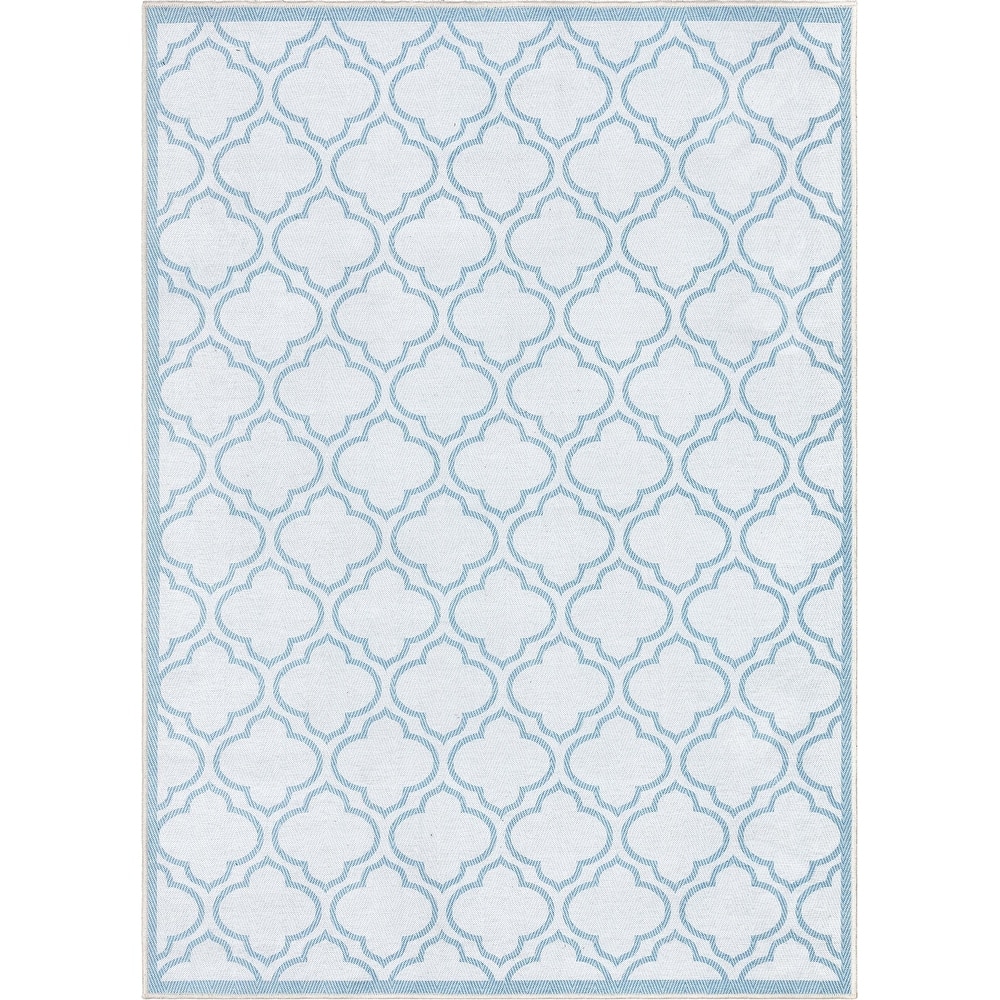 Well Woven Apollo Lattice Moroccan Machine Washable Area Rug