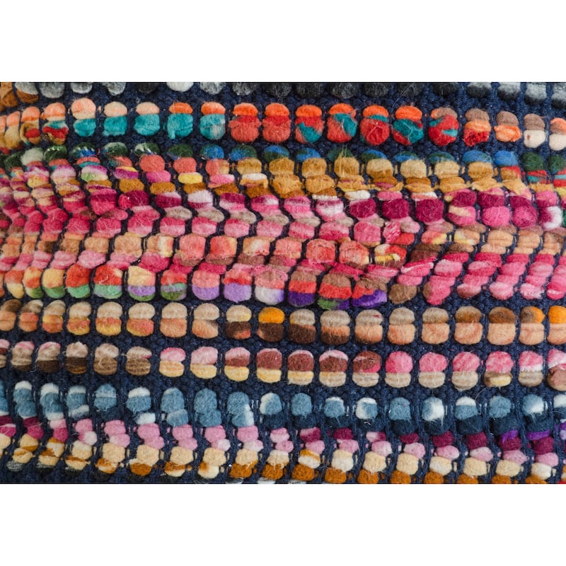 Sevita Multicolored Bohemian Geometric Throw Pillow
