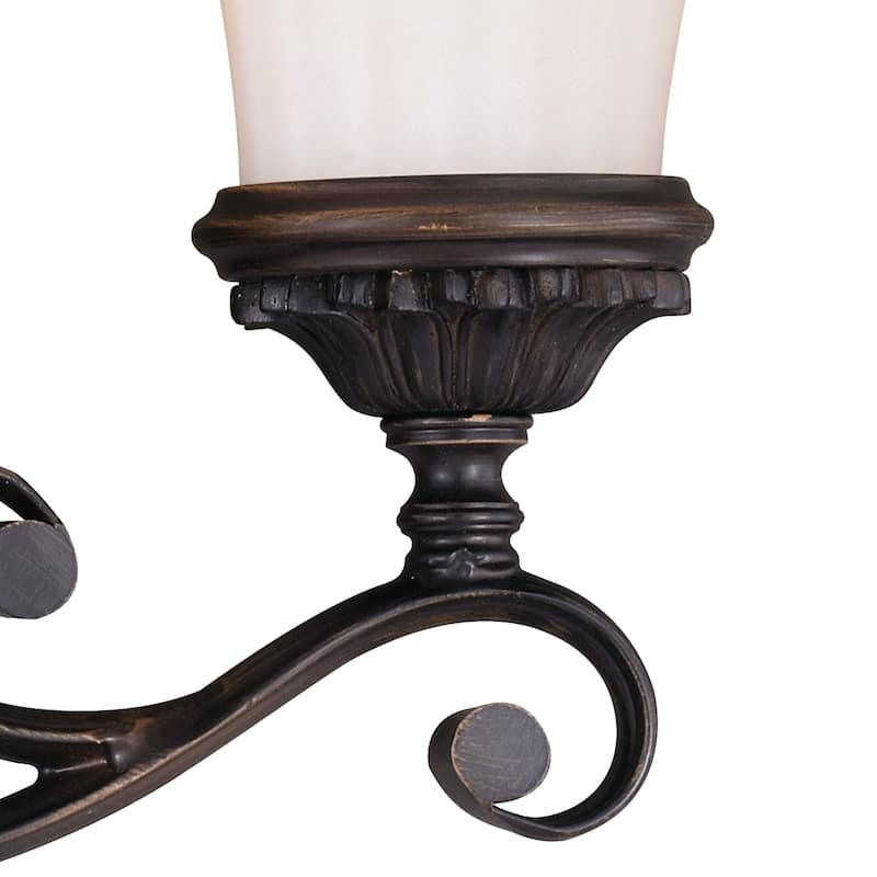 Avenant 3 Light Bronze Bathroom Vanity Fixture - 23-in W x 10.5-in H x 6.5-in D