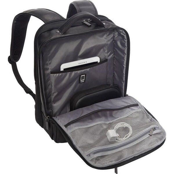 kenneth cole reaction back stage access leather backpack