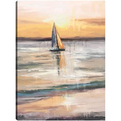 Twilight Sail By Studio Arts Canvas Art Print
