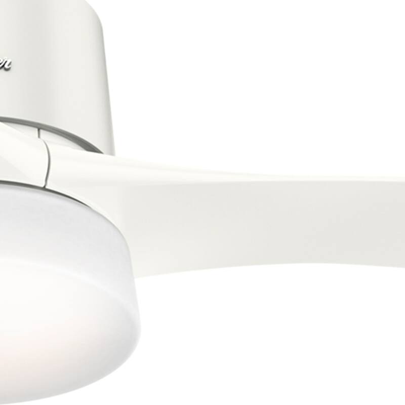 Hunter 54" WiFi Symphony Ceiling Fan with LED Light Kit and Handheld Remote, Smart Home Fan