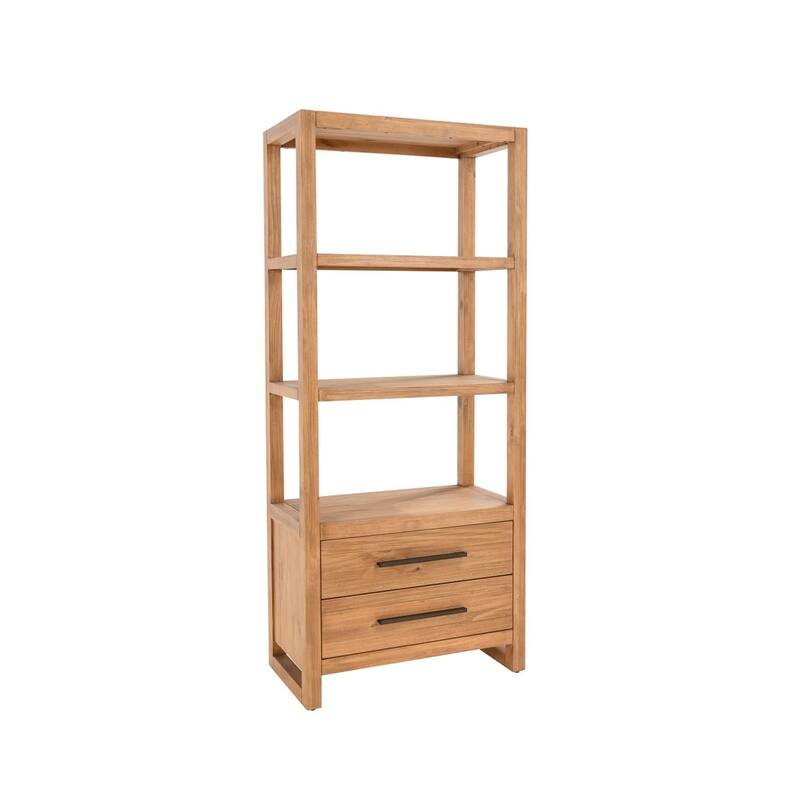 Fenmore 2 Drawers Bookcase by Kosas Home