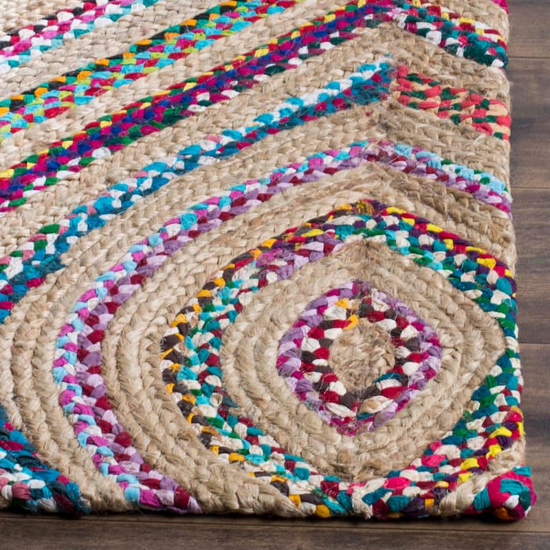 SAFAVIEH Handmade Cape Cod Pirkko Coastal Jute Rug