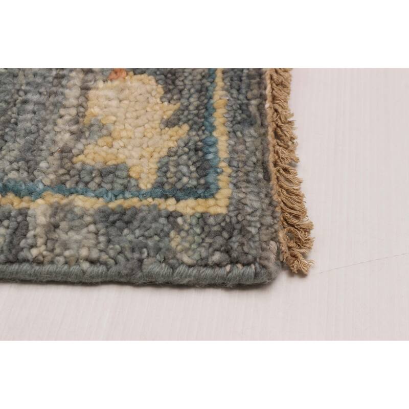 ECARPETGALLERY Hand-knotted Jules Serapi Grey Wool Rug - 8'0 x 9'10