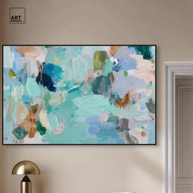 Layers of Feeling II Canvas by Art Remedy