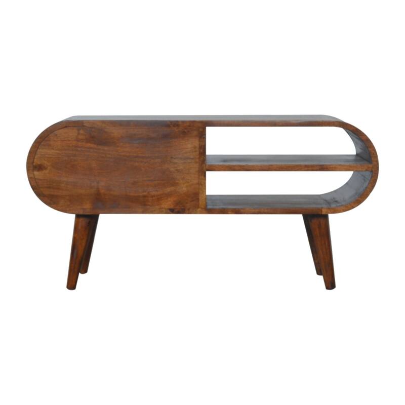 Modern TV Stand with Wood Feet, Entertainment Center with Large Storage Drawers