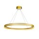 preview thumbnail 6 of 5, Antique Gold Wagon Wheel LED Chandelier 33inches