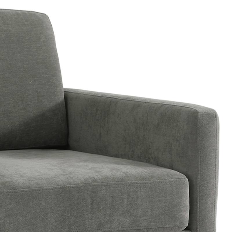 Modern Upholstered Swivel Accent Arm Chair