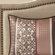 preview thumbnail 7 of 13, Madison Park Princeton 7 Piece Jacquard Comforter Set