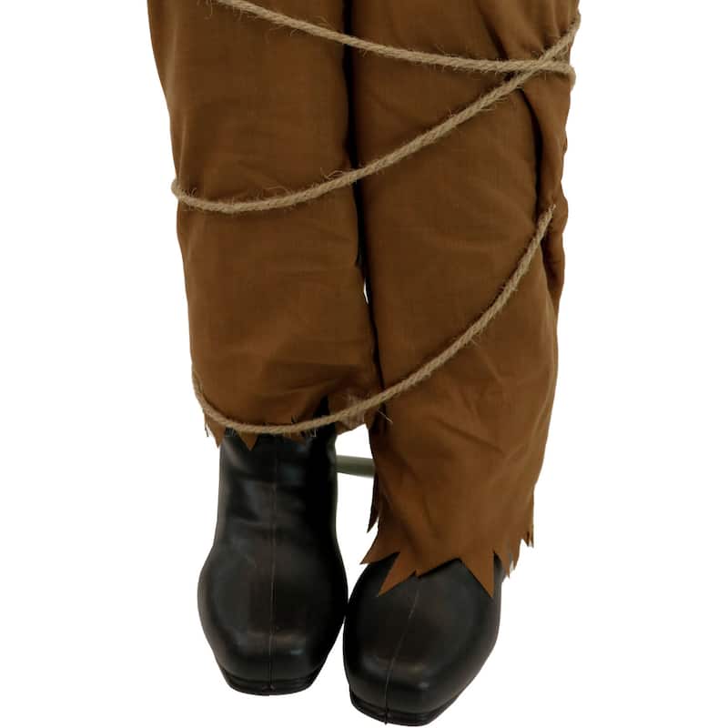 Haunted Hill Farm Twitch the Thrashing Prisoner by Tekky, Sitting Premium Halloween Animatronic, Plug-In or Battery