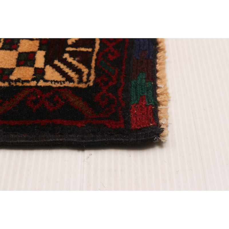 Teimani Red Rug 3'10" x 6'4" - 3'10 x 6'4