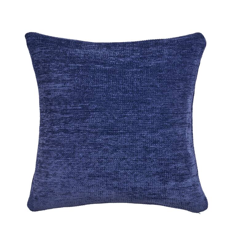 Sevita Transitional Solid Chenille Indoor Throw PIllow