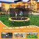 preview thumbnail 5 of 7, 12 FT Trampoline Inside Safety Net With Basketball Hoop