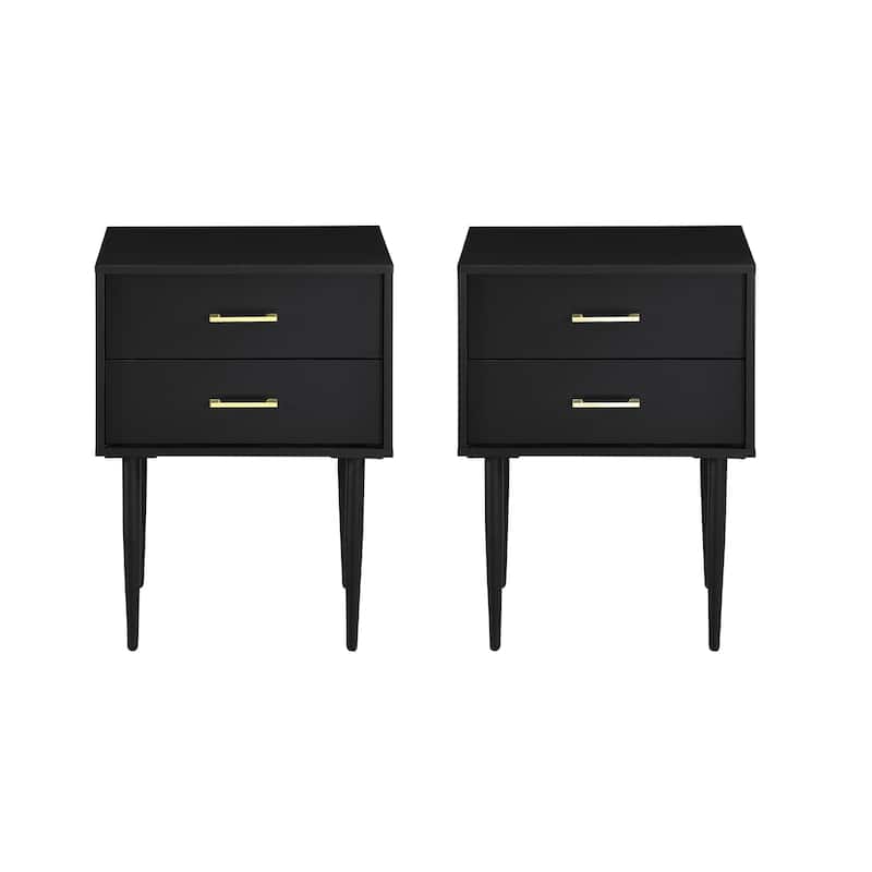 Middlebrook Notto Mid-Century Nightstand (Set of 2)