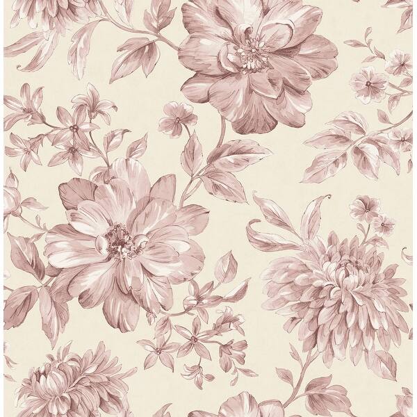 slide 2 of 7, Fine Decor Gabriela Pink Floral Wallpaper
