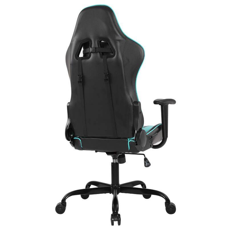 Leather Gaming Chair High Back Racing Style Gamer Chair Computer Desk Office Executive Swivel Chair