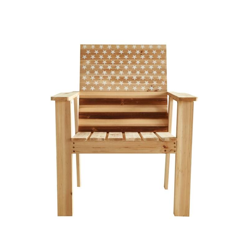 Patio Festival Stars & Stripes Wood 4-Person Seating Group