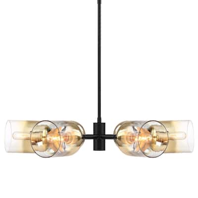 Designers Fountain D306M-6CH Gatsby 6 Light 28" Wide Chandelier
