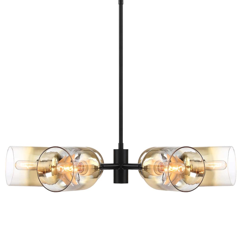 Designers Fountain D306M-6CH Gatsby 6 Light 28" Wide Chandelier