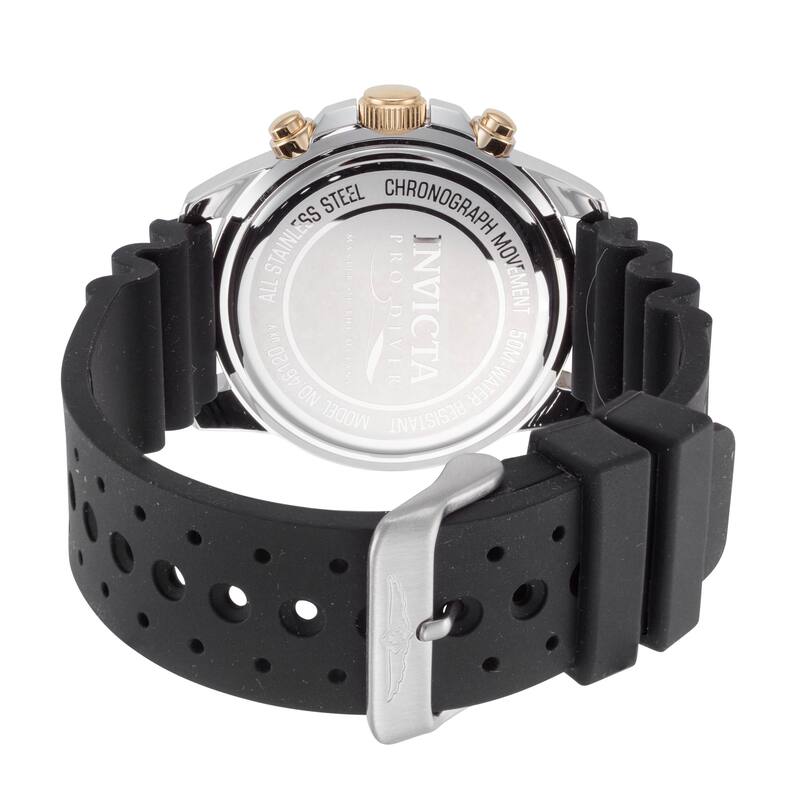 Invicta Men's Pro Diver 45mm Quartz Watch IN-46120 - Black - N/A