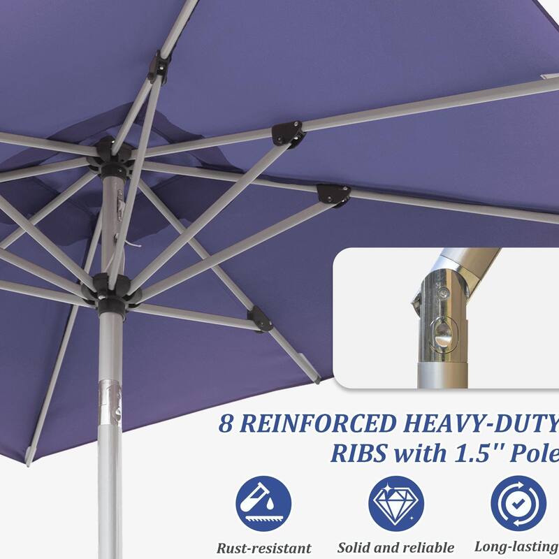 Aluminum Frame Patio Umbrella - Easy Tilt