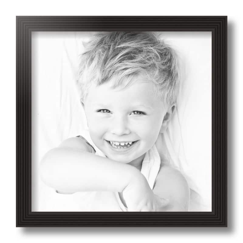 ArtToFrames Classic Waves 12x12 Inch Picture Frame, 1.00 Inch Wood Poster Frame Available in Multiple Colors (60823-12x12)